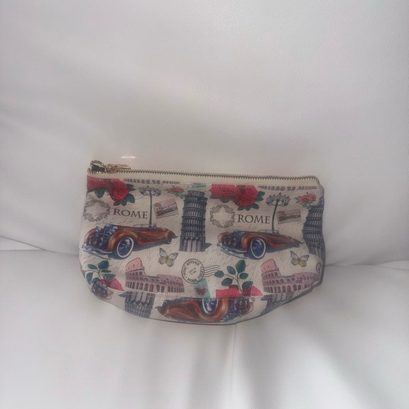 Handbags - Stylish Rome Print Women's Clutch